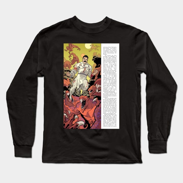 viltrumite Long Sleeve T-Shirt by super villain